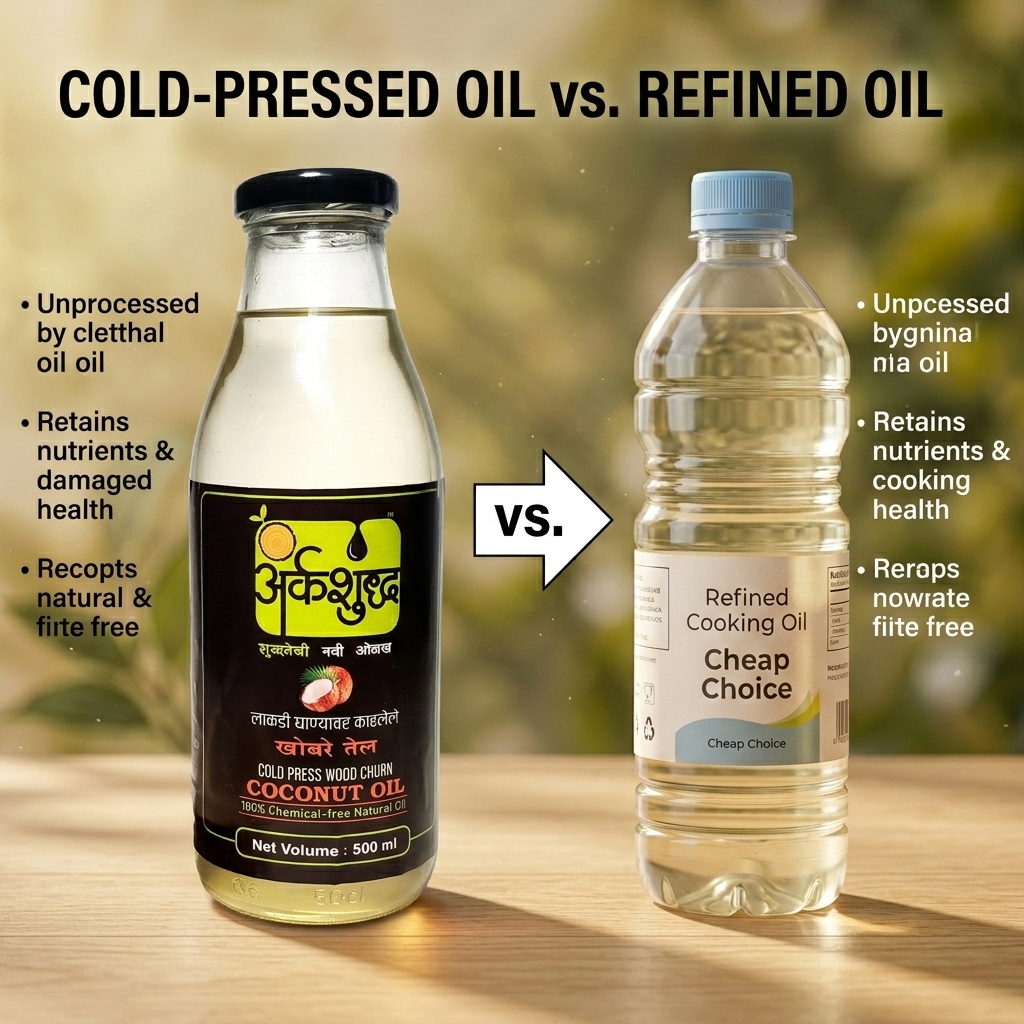 Coldpressed vs Refined Oils